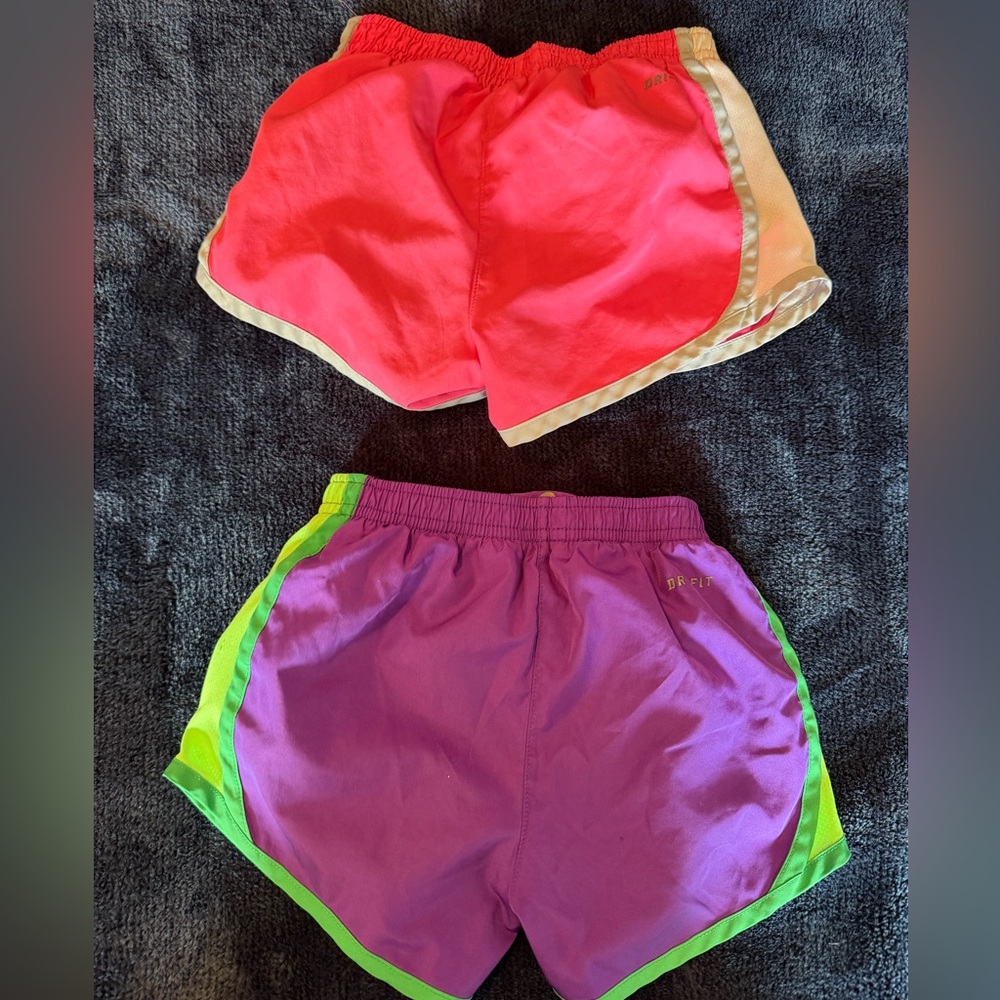 Nike Girls Pink & Purple Shorts